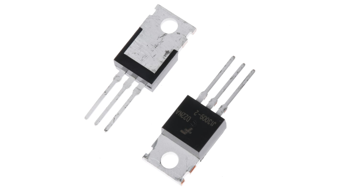 onsemi FJP13009H2TU THT, NPN Transistor 400 V / 12 A, TO-220 3-Pin