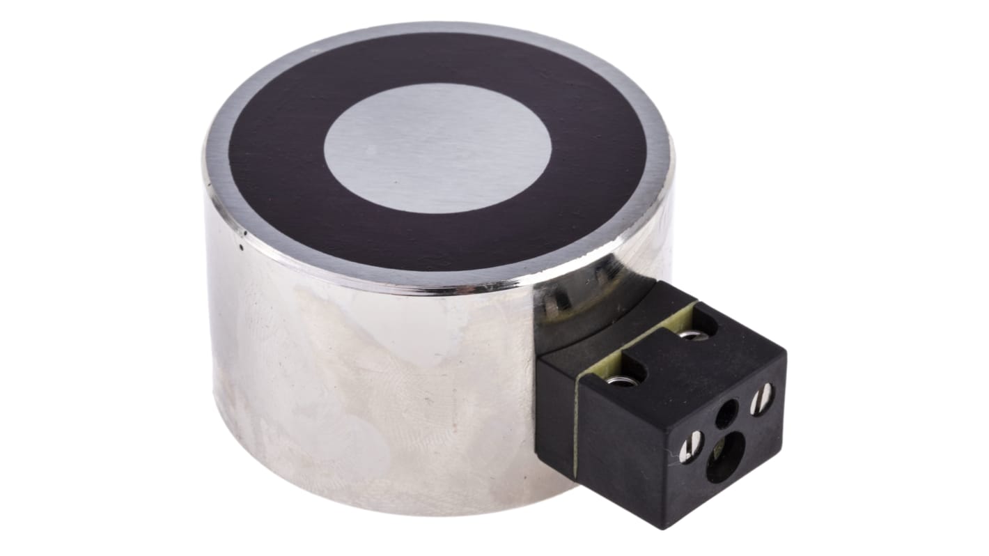 Zwora elektromagnetyczna 24V dc 1000N średnica 50mm DC wysokość 30 mm