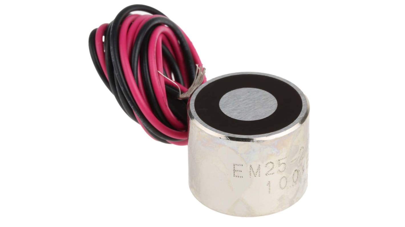 Zwora elektromagnetyczna 24V dc 150N średnica 25mm DC wysokość 20mm