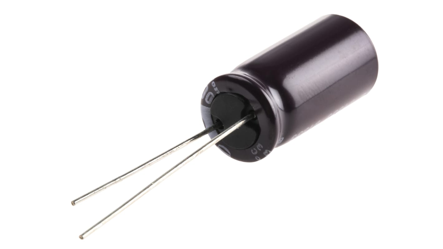 Nichicon 10μF Electrolytic Capacitor 400V dc, Through Hole - UCA2G100MPD