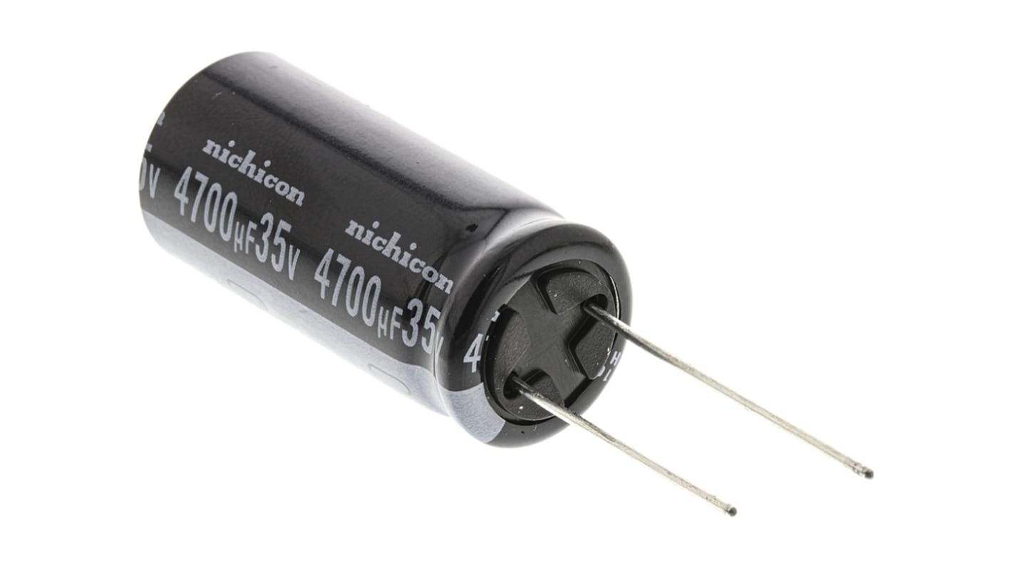 UVY1V472MHD | ニチコン 4700μF,35V dc コンデンサ, ラジアル UVY1V472MHD | ニチコン 4700μF,35V dc コンデンサ, ラジアル