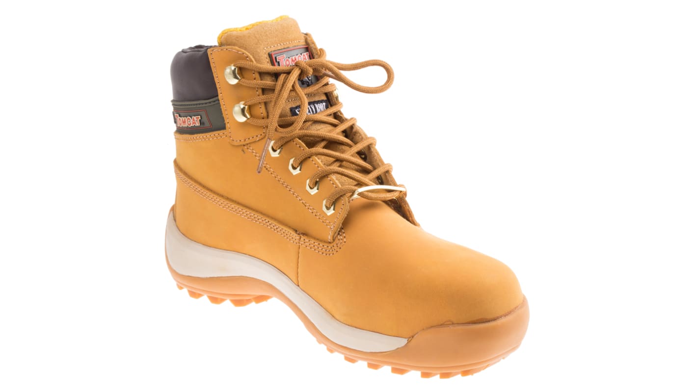 Rockfall Honey Steel Toe Capped Men's Ankle Safety Boots, UK 7, EU 41