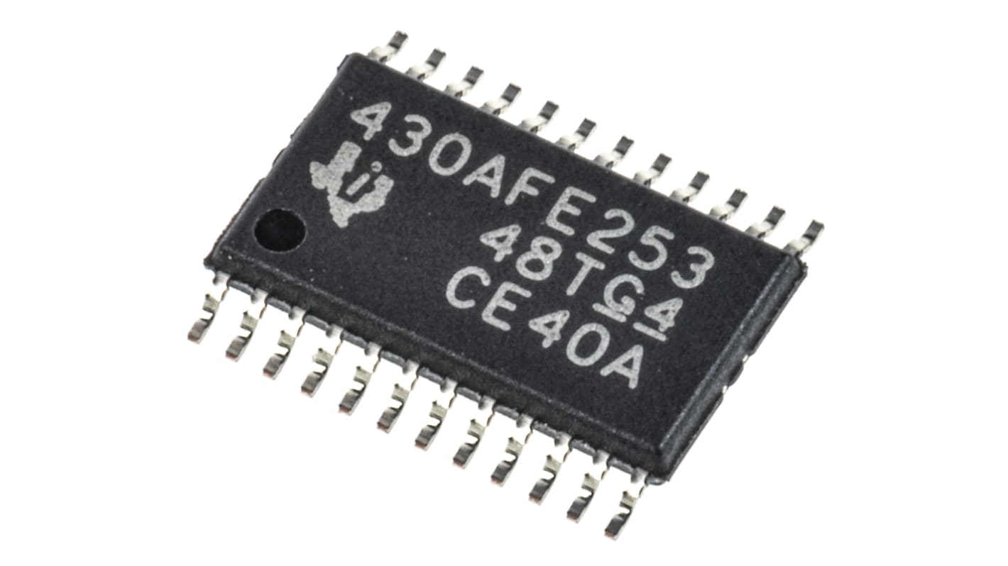 Texas Instruments MSP430 マイコン, 12MHz, 16 kB, フラッシュ, 24-Pin TSSOP
