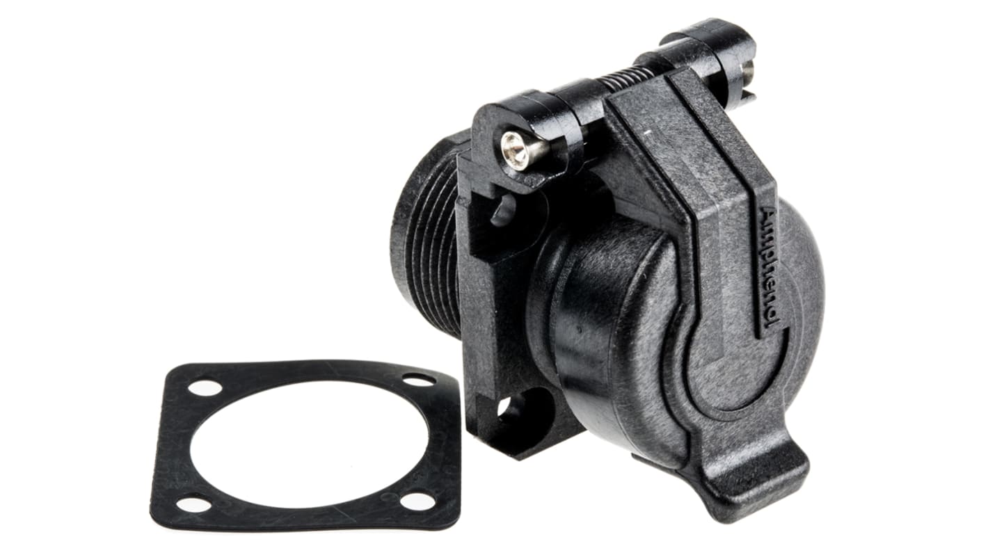 Amphenol Socapex Straight, Panel Mount, Socket- Single Port Type A 2.0 IP54 USB Connector
