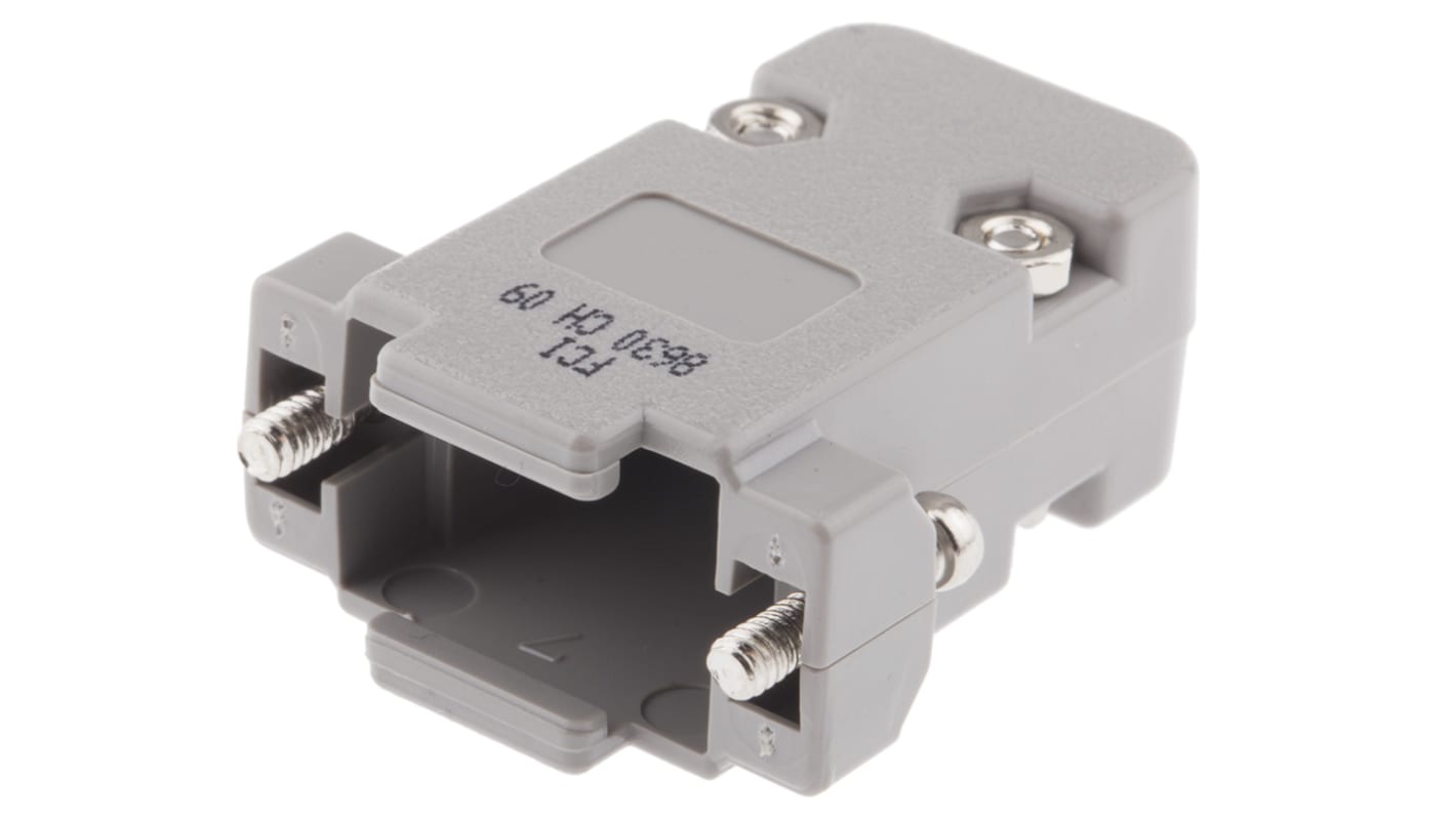 Amphenol Communications Solutions 8630CH Series Thermoplastic D Sub Backshell, 9 Way