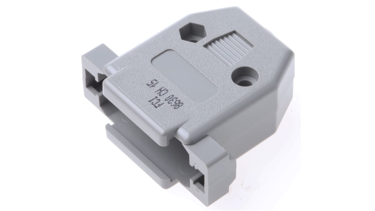Amphenol Communications Solutions 8630CH Series Thermoplastic D Sub Backshell, 15 Way