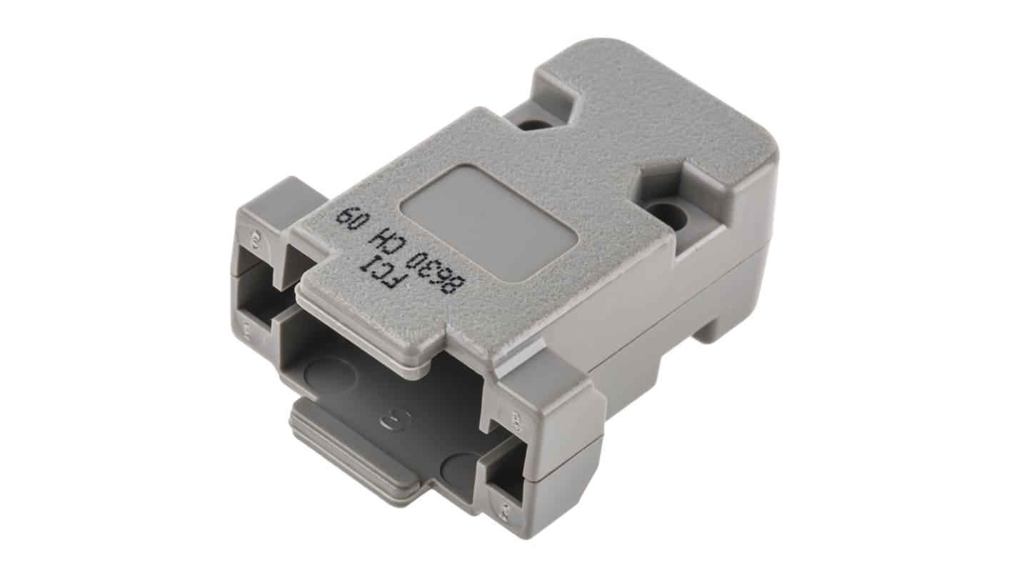 Amphenol Communications Solutions 8630CH Series Thermoplastic D Sub Backshell, 9 Way
