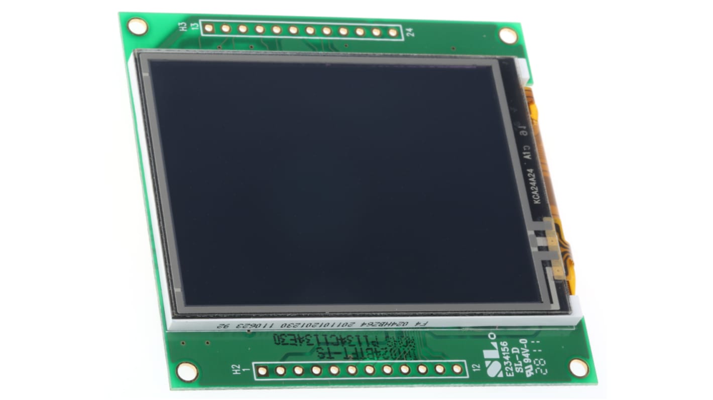 Displaytech INT024BTFT-TS TFT LCD Colour Display / Touch Screen, 2.4in QVGA, 240 x 320pixels