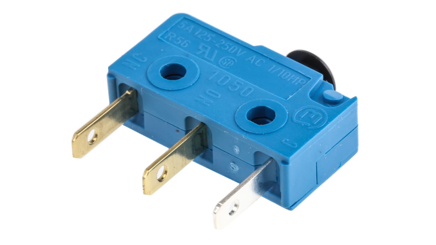 Microinterruttore, Marquardt, SP-CO, 5 A a 250 V c.a., IP00, IP40, con linguetta
