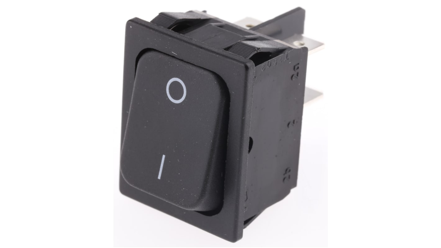 Marquardt DPST, On-Off Rocker Switch Panel Mount