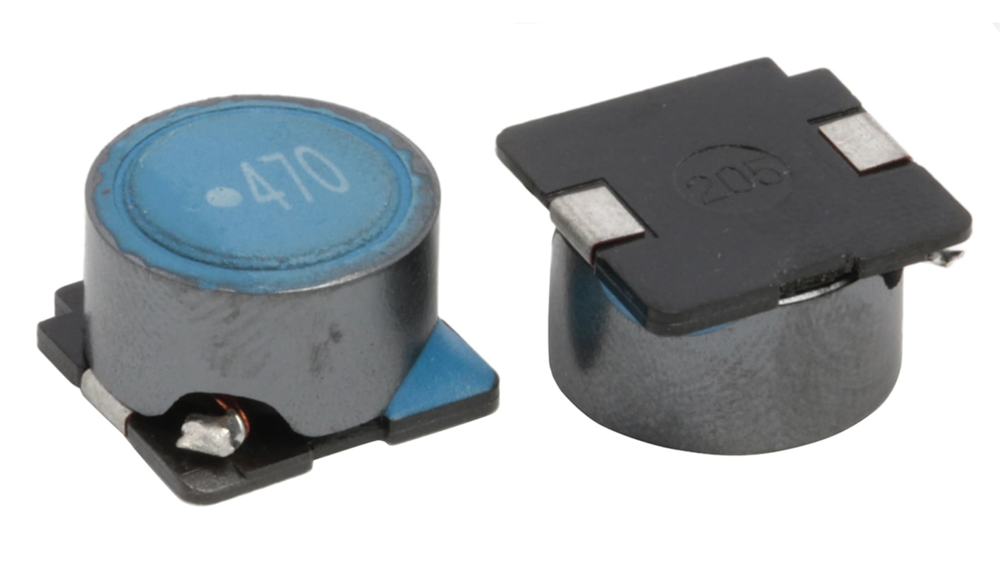 TDK, SLF, 12575 Shielded Wire-wound SMD Inductor with a Ferrite Core, 47 μH ±20% Wire-Wound 2.7A Idc