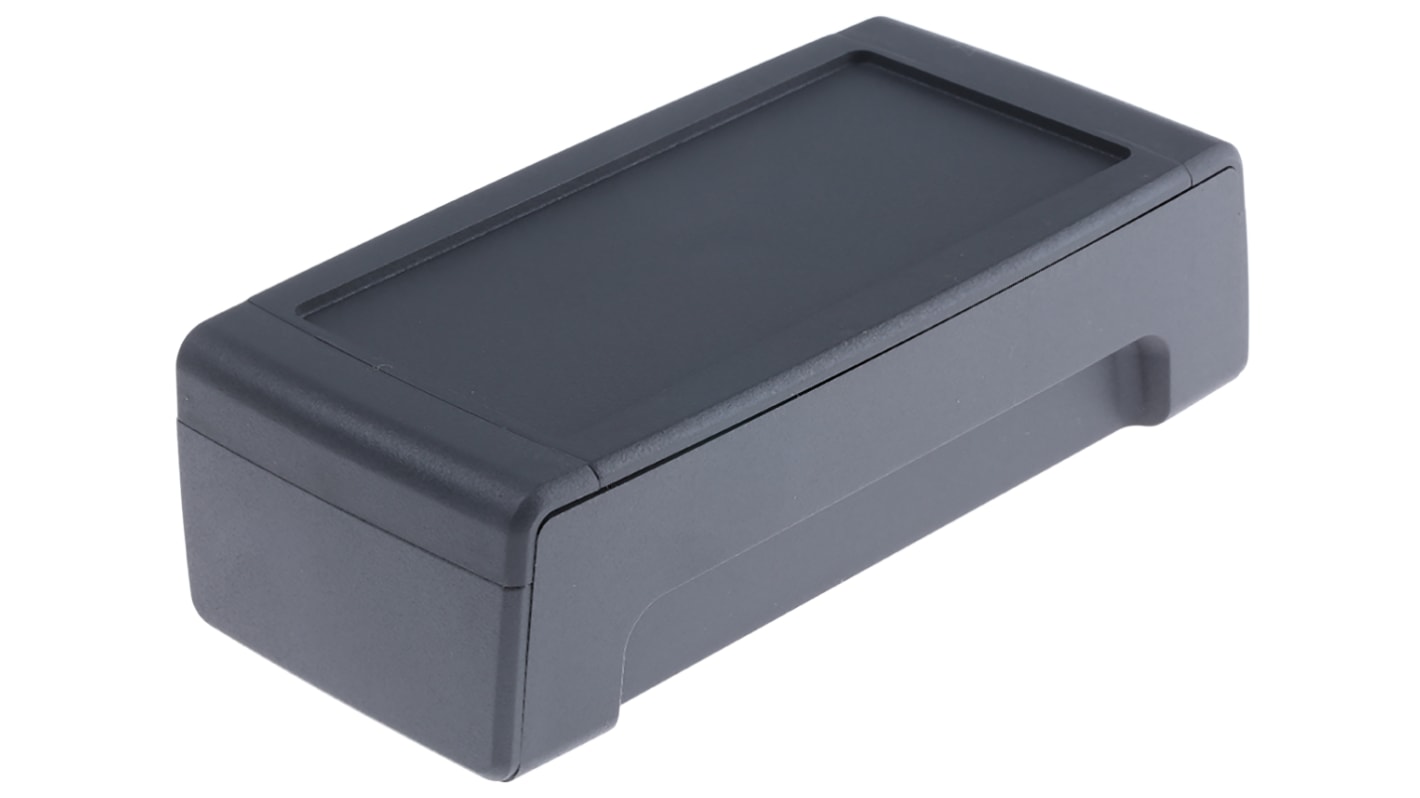 Bopla Circum Series Graphite Grey ABS Desktop Enclosure, 74.7 x 147 x 42mm