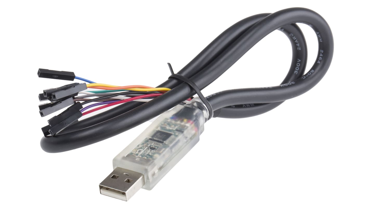 Cable convertidor FTDI Chip C232HM-DDHSL-0, Conector A USB A