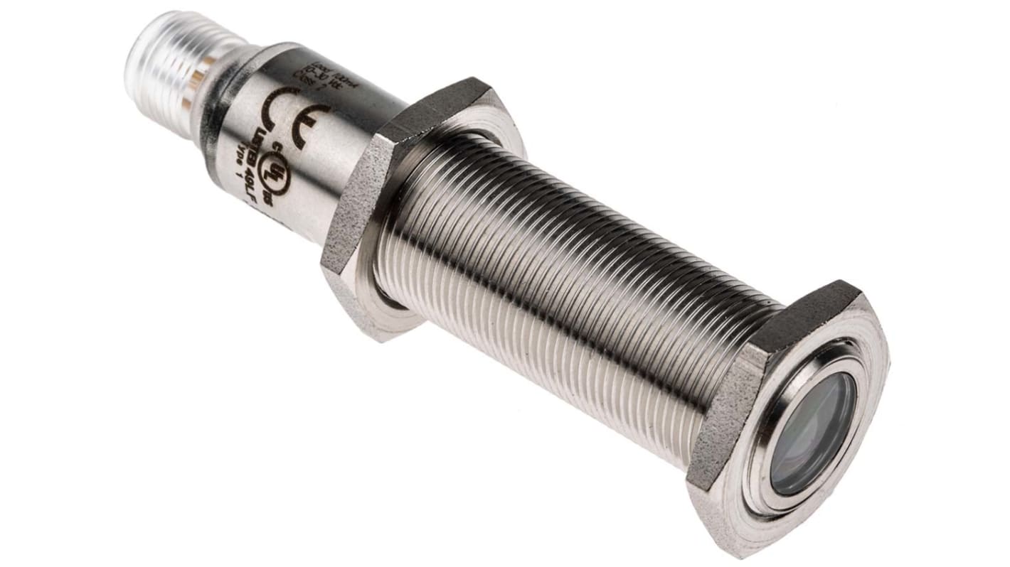 Rs-Online Sensore fotoelettrico Cilindrico SICK a diffusione rilevamento 900 mm uscita PNP