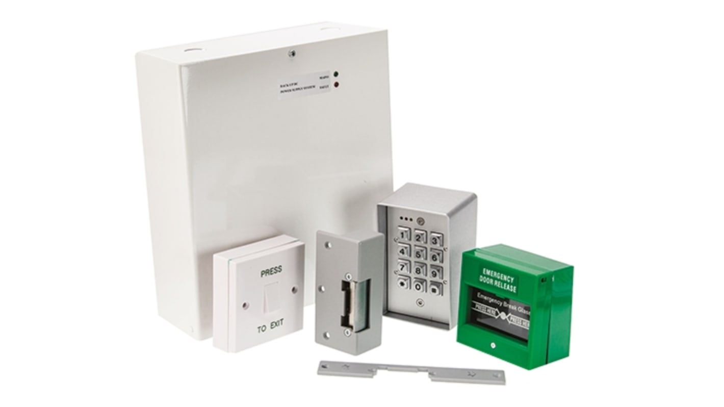Sistema di controllo accesso RS PRO, 12V cc, 2A
