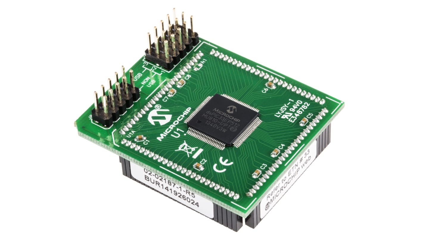 Microchip 評価ボード, モジュール, dsPIC33EP512MU810 GP and MC PIM, MCU, MA330025-1