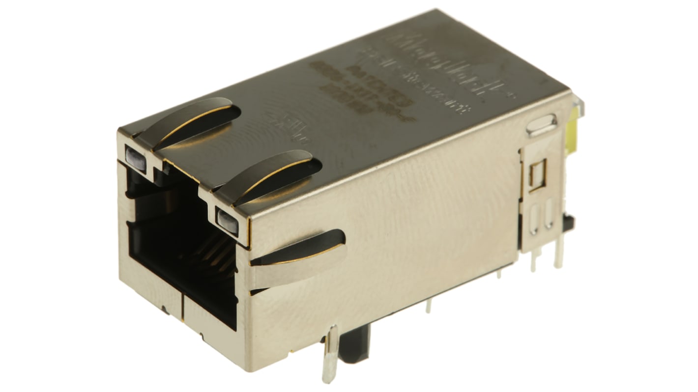 Bel-Stewart MagJack Series Female RJ45 Connector, STP Shield