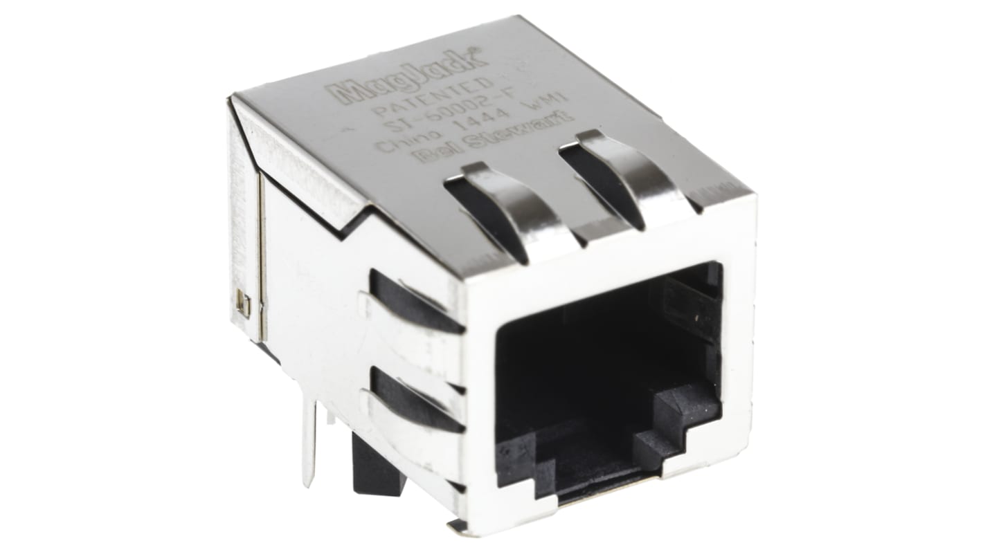 Bel-Stewart MagJack Series Female RJ45 Connector, Through Hole, STP Shield