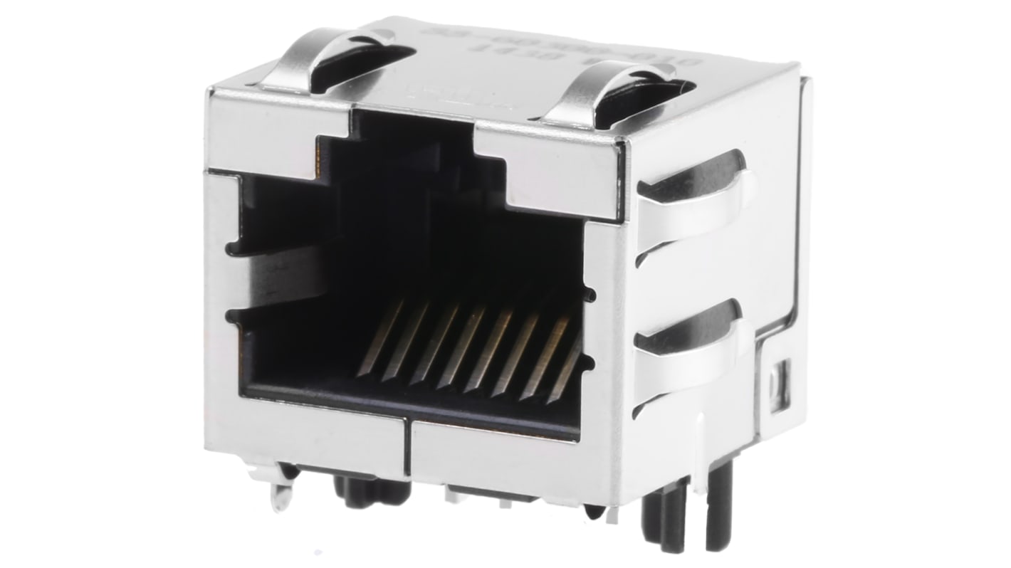 Bel-Stewart SS-60300 Series Female RJ45 Connector, PCB Mount Right Angle