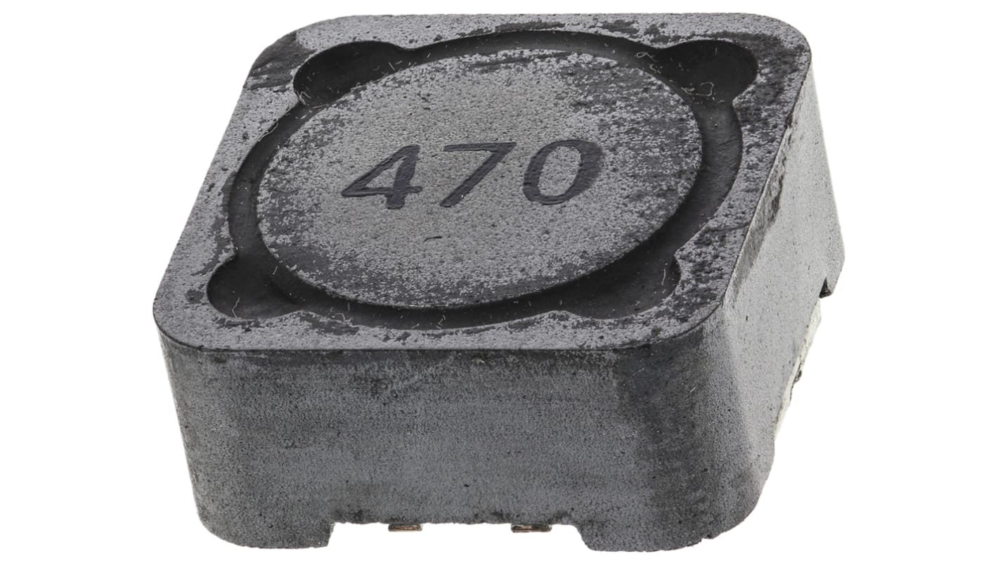 RS PRO, 25 Shielded Wire-wound SMD Inductor 47 μH ±20% Wire-Wound 1.8A Idc
