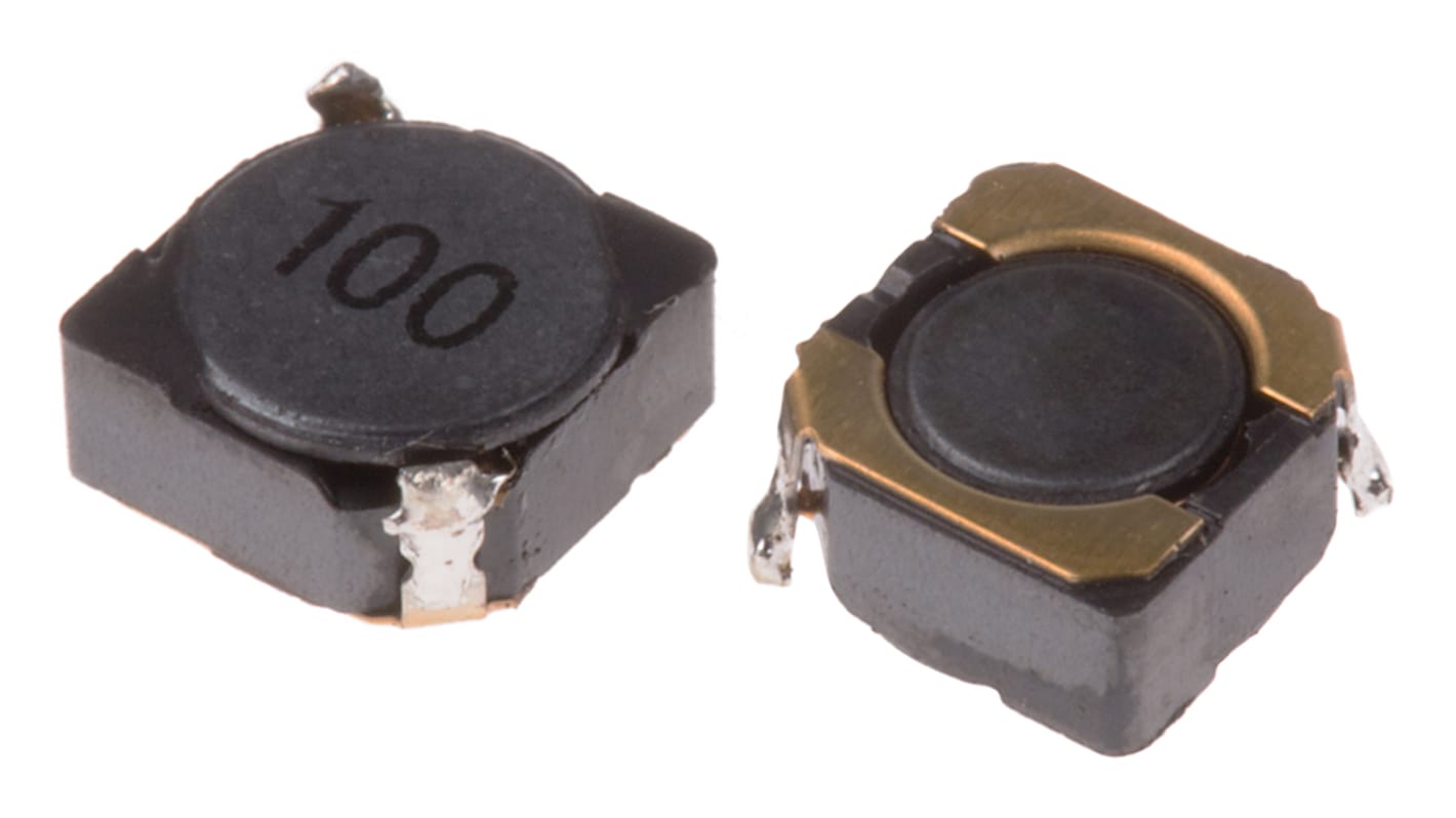 Inductance bobinée CMS 10 μH, 1.3A max , 53, dimensions 5.7 x 5.7 x 2.8mm, Blindé