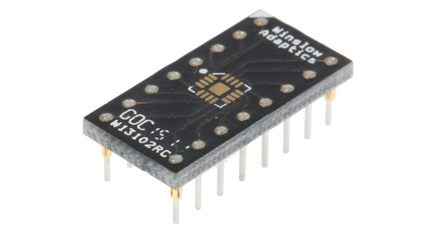 16 QFN 0.5mm to 16 pin DIP 0.3in.adapter