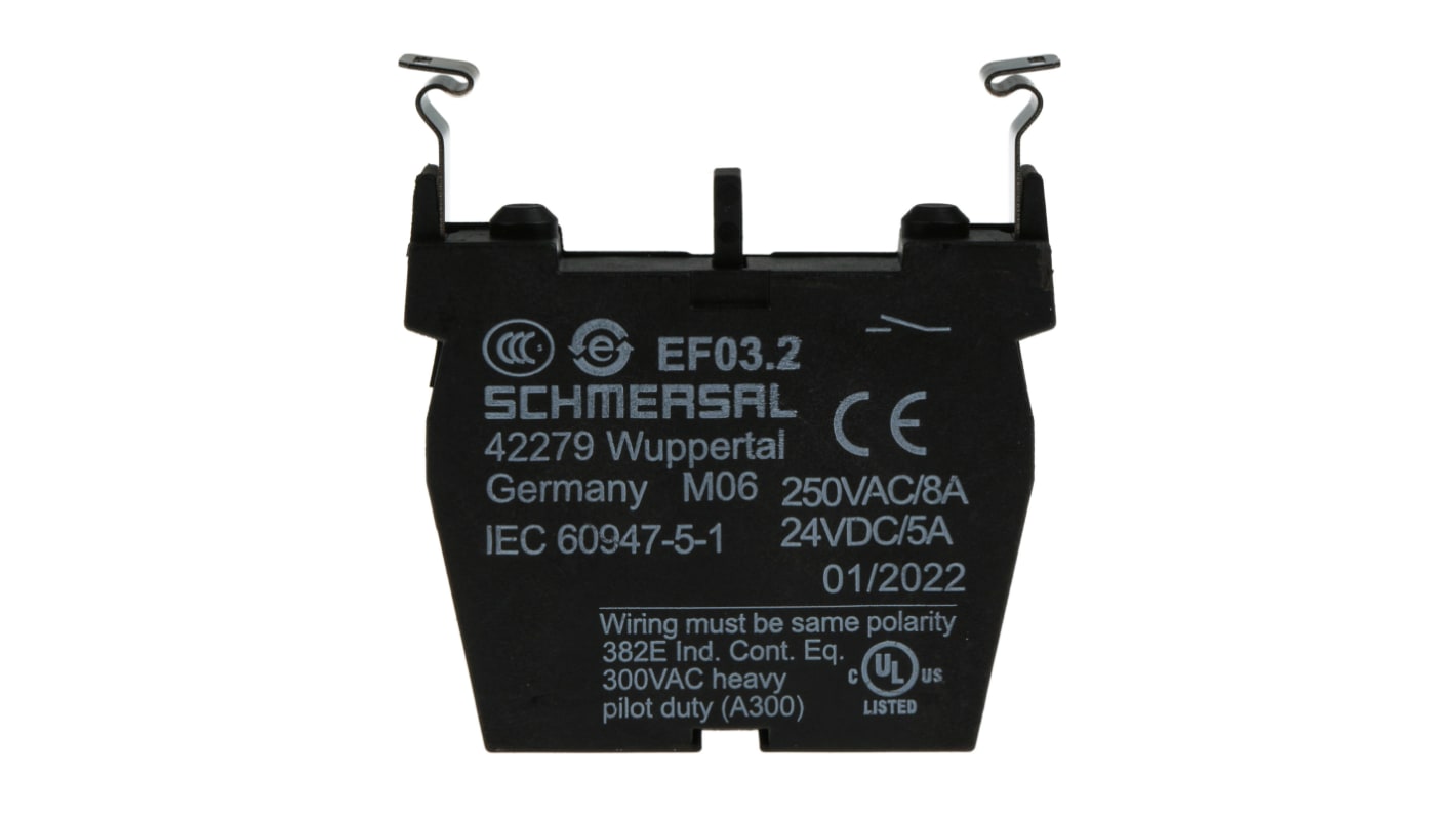 Schmersal for Use with NDR E-Stop, 1NO