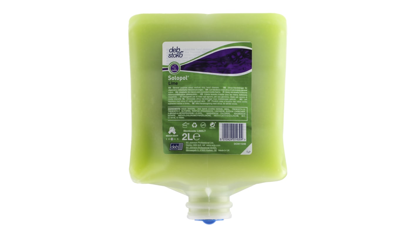 deb stoko Citrus Lime Wash Hand Soap - 2 L Cartridge