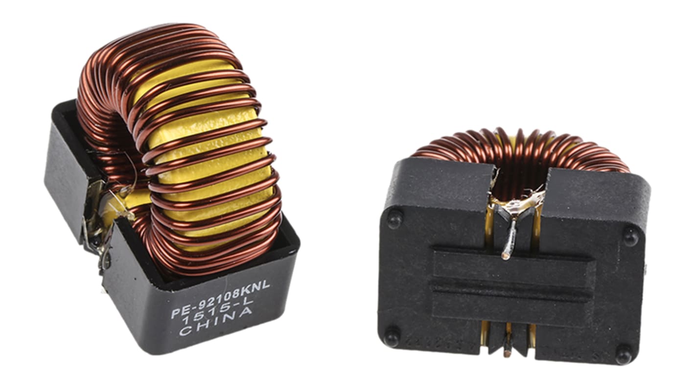 Pulse 100 μH ±20% Leaded Inductor, 3.6A Idc, 45mΩ Rdc