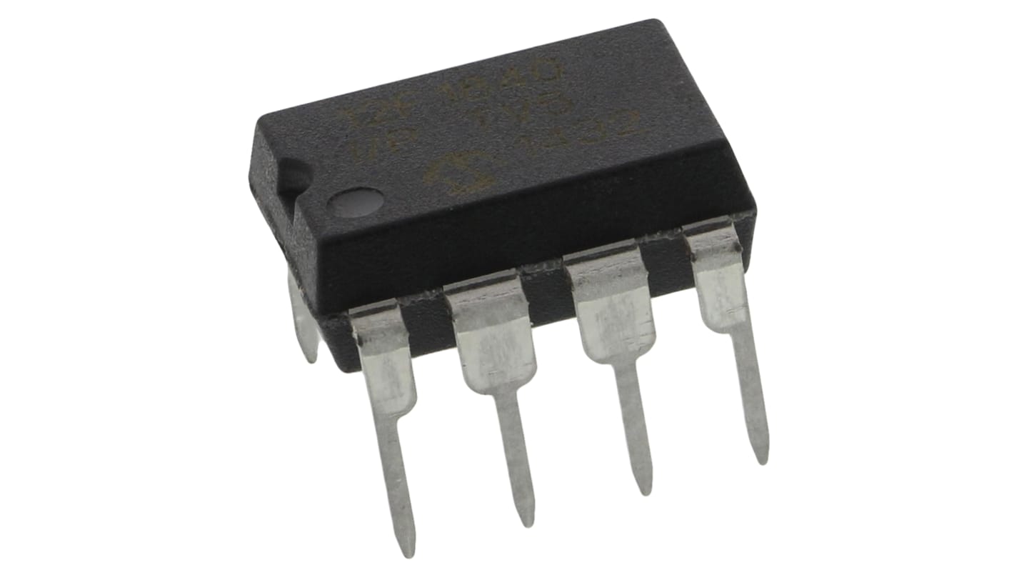 Microchip PIC12F1840-I/P, 8bit PIC Microcontroller, PIC12F, 32MHz, 7 kB Flash, 8-Pin PDIP