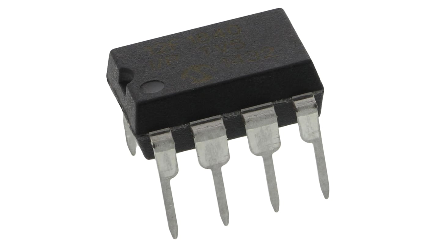 Microchip マイコン, PIC, 32MHz, 7 KB, フラッシュ, 8-Pin PDIP