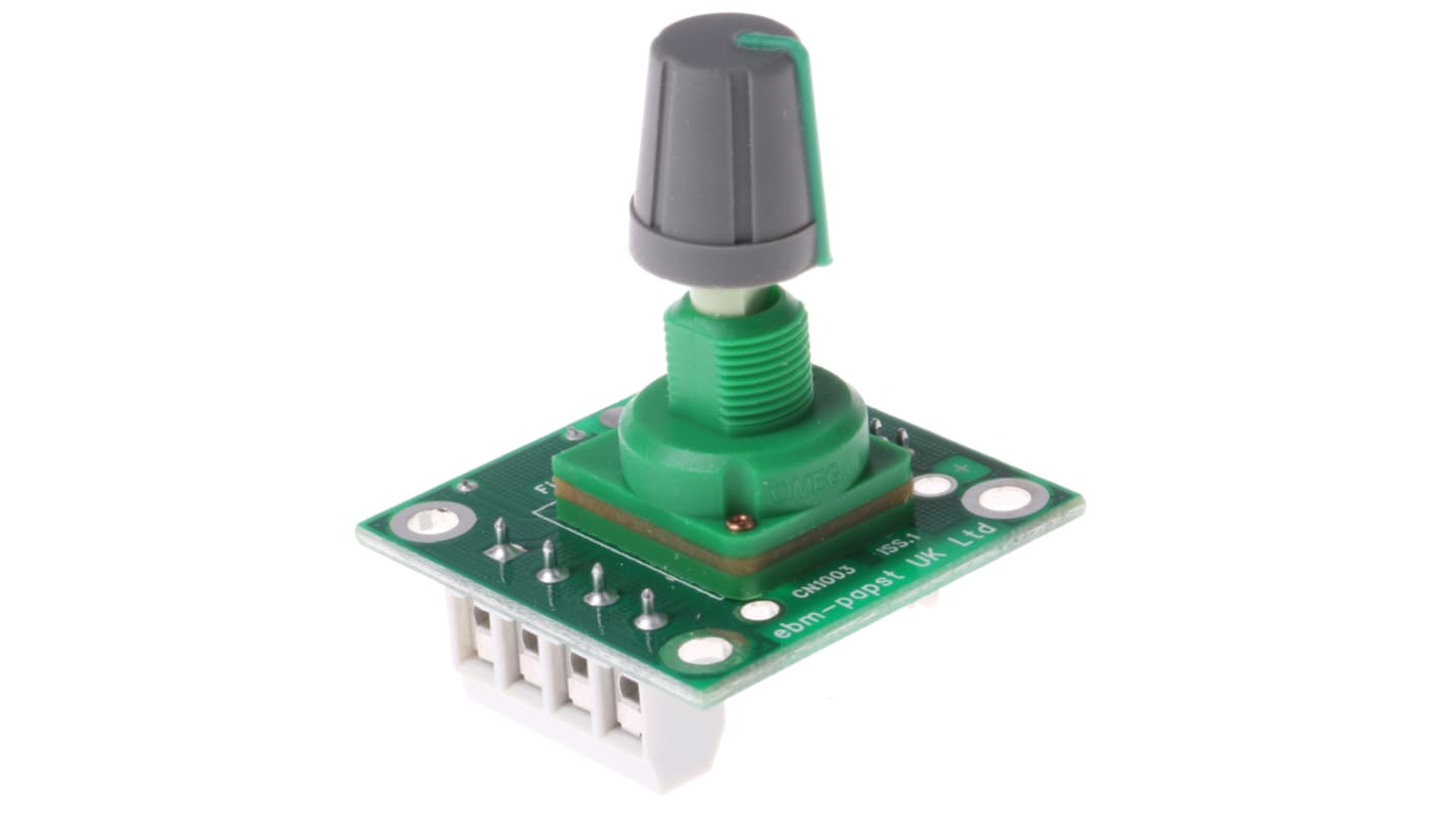 ebm-papst Fan Speed Controller for Use with ebm-papst EC Fans, 10 V dc, 1.1mA Max, Infinitely Variable