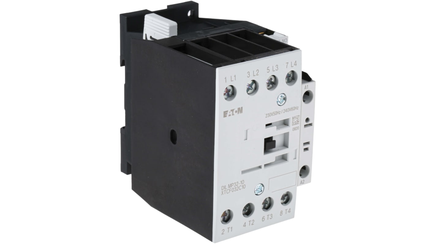Eaton xStart Contactor, 230 V ac Coil, 4-Pole, 32 A, 7.5 kW, 4NO, 400 V ac