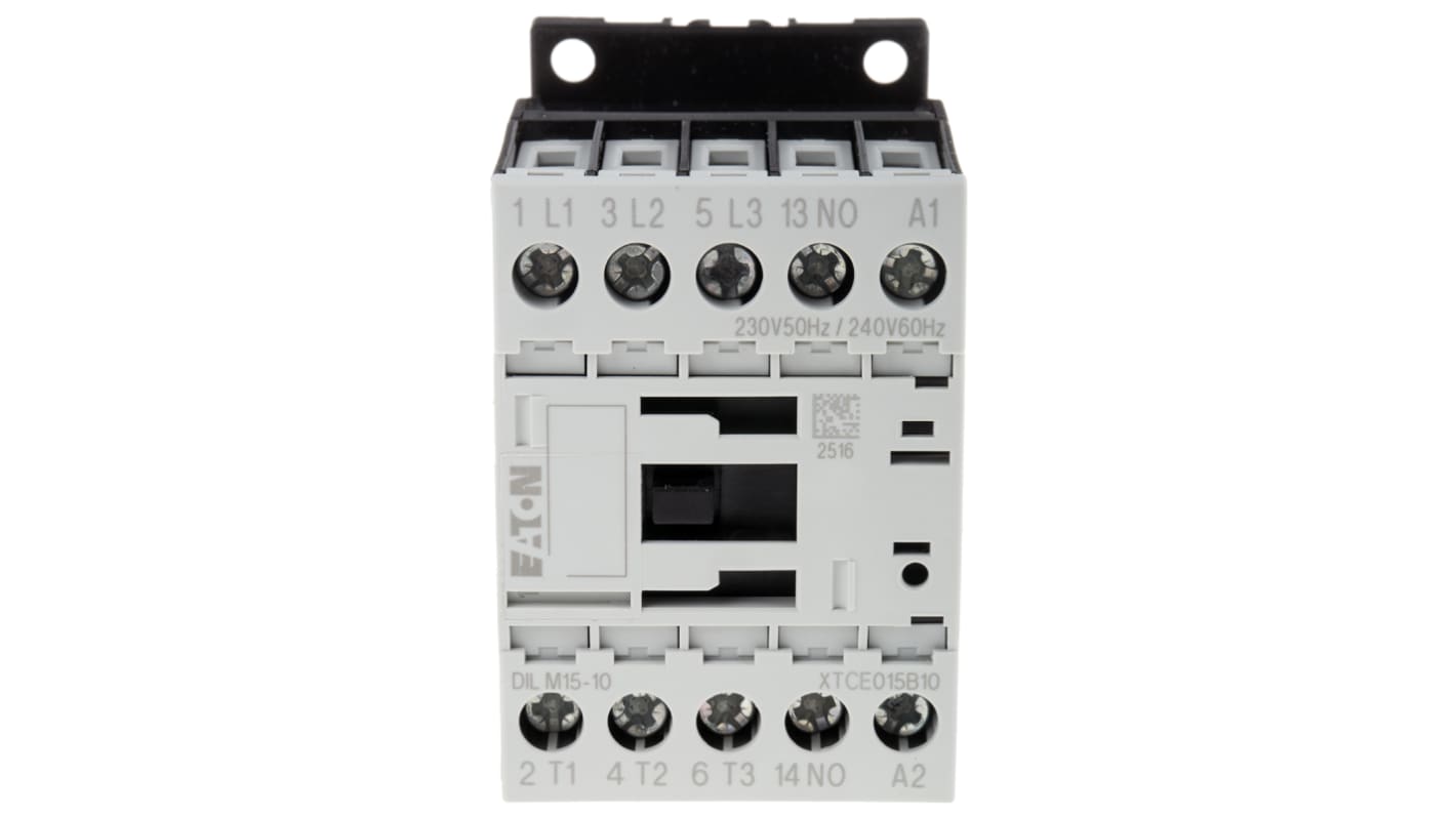 Eaton xStart Contactor, 230 V ac Coil, 3-Pole, 15 A, 7.5 kW, 3NO, 400 V ac