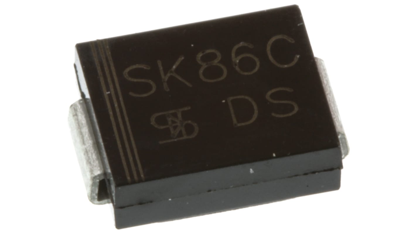 Taiwan Semi 60V 8A, Schottky Diode, 2-Pin DO-214AB SK86C