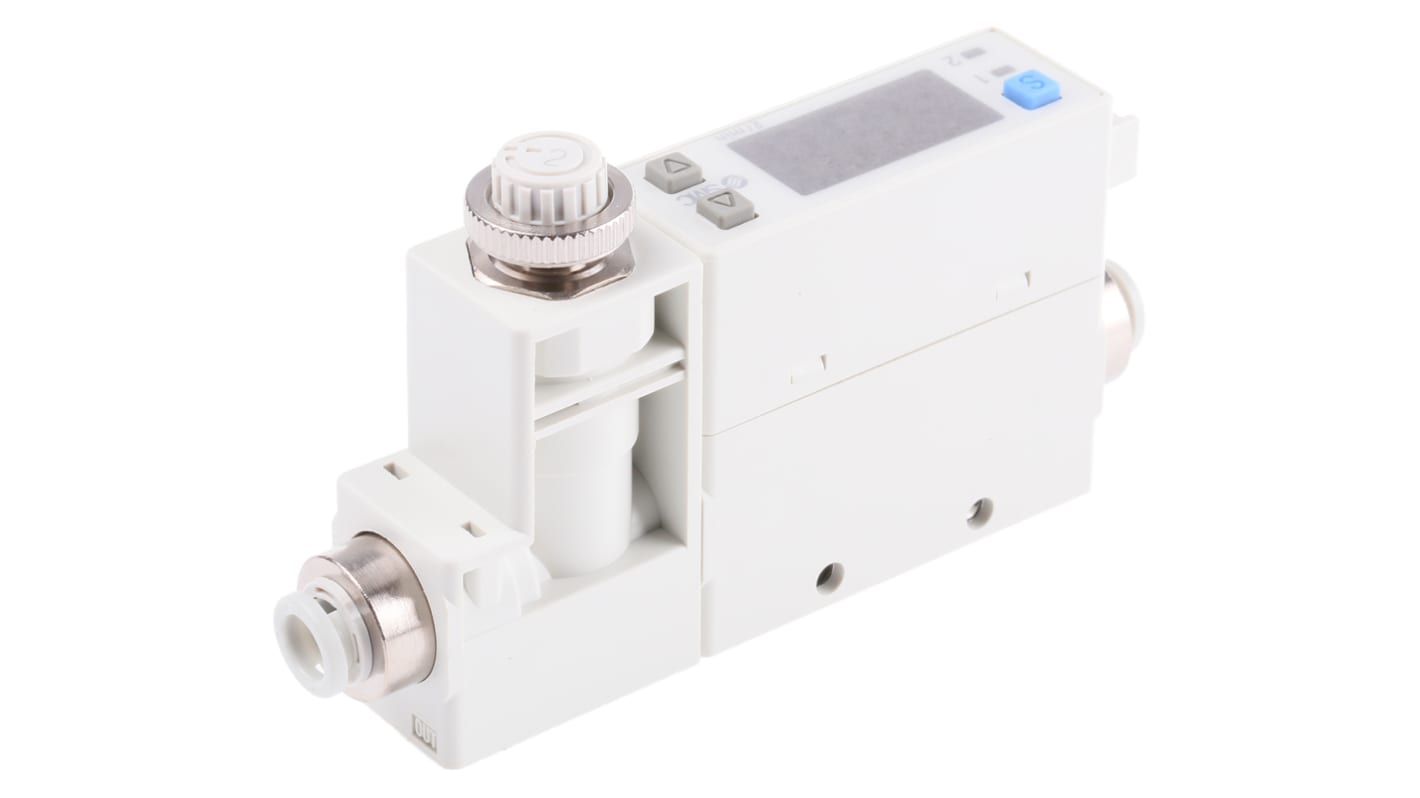 Rs-Online Interruttore di flusso SMC per Aria secca gas flusso 0.5 l/min → 25 l/min