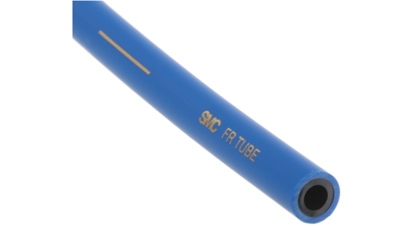 SMC Compressed Air Pipe Blue Polyolefin, Polyurethane 6mm x 20m TRBU Series