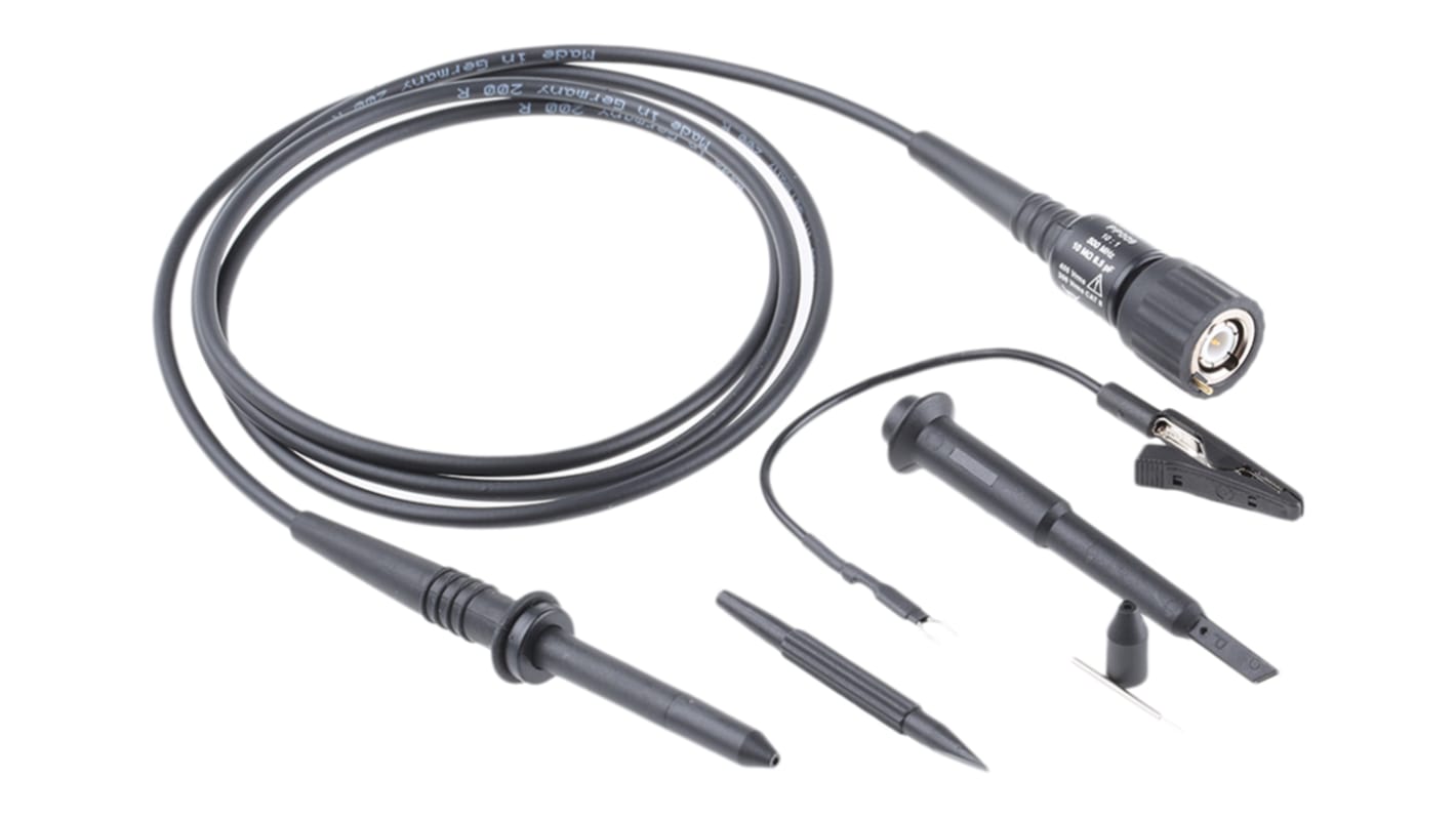 Teledyne LeCroy PP Series PP009-1 Oscilloscope Probe, Voltage Type, 500MHz, 1:10, BNC Connector