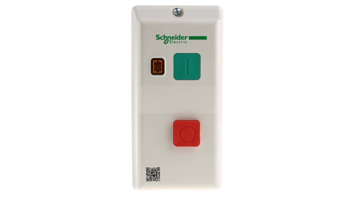 Schneider Electric TeSys DOL Starter, DOL, 0.55 kW, 415 V ac, 3 Phase, IP65