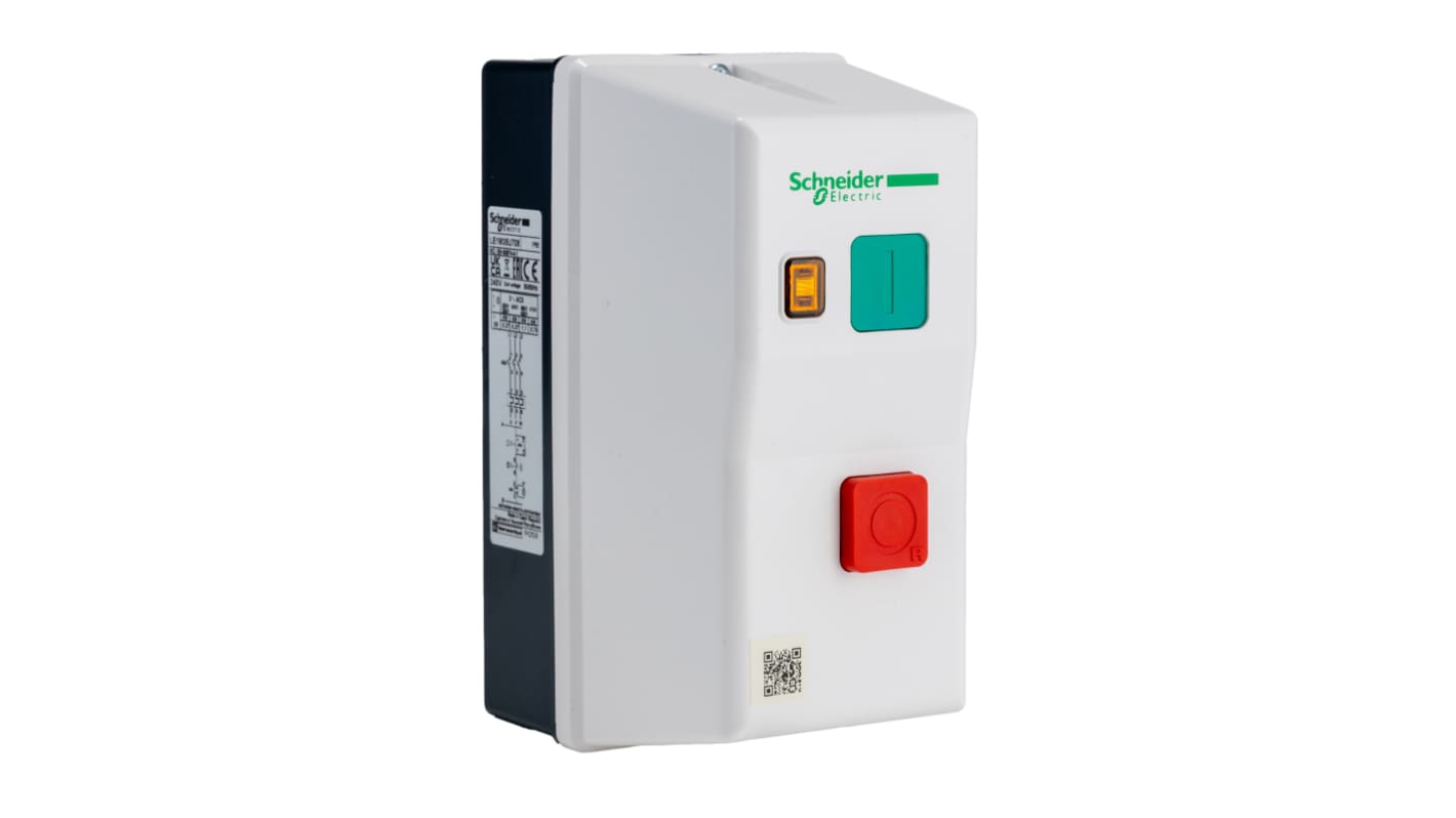 Schneider Electric DOL启动器, 3相, 1.1 kW, 240 V ac, IP65, 自动, 160mm x 78mm x 108mm, LE1系列