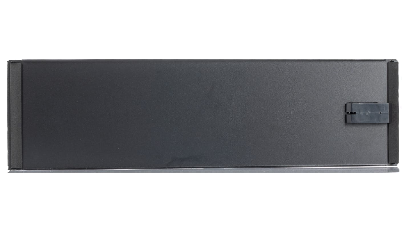 RS PRO 3U填充面板 机架面板, 尺寸480 x 132.6mm, 钢制, 灰色