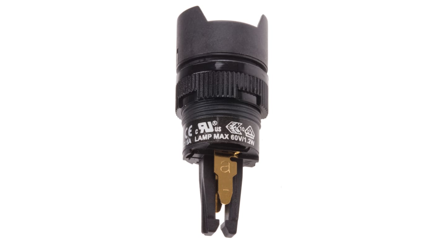 RS PRO Illuminated Push Button Switch, Latching, Panel Mount, 16mm Cutout, 250V ac, IP65