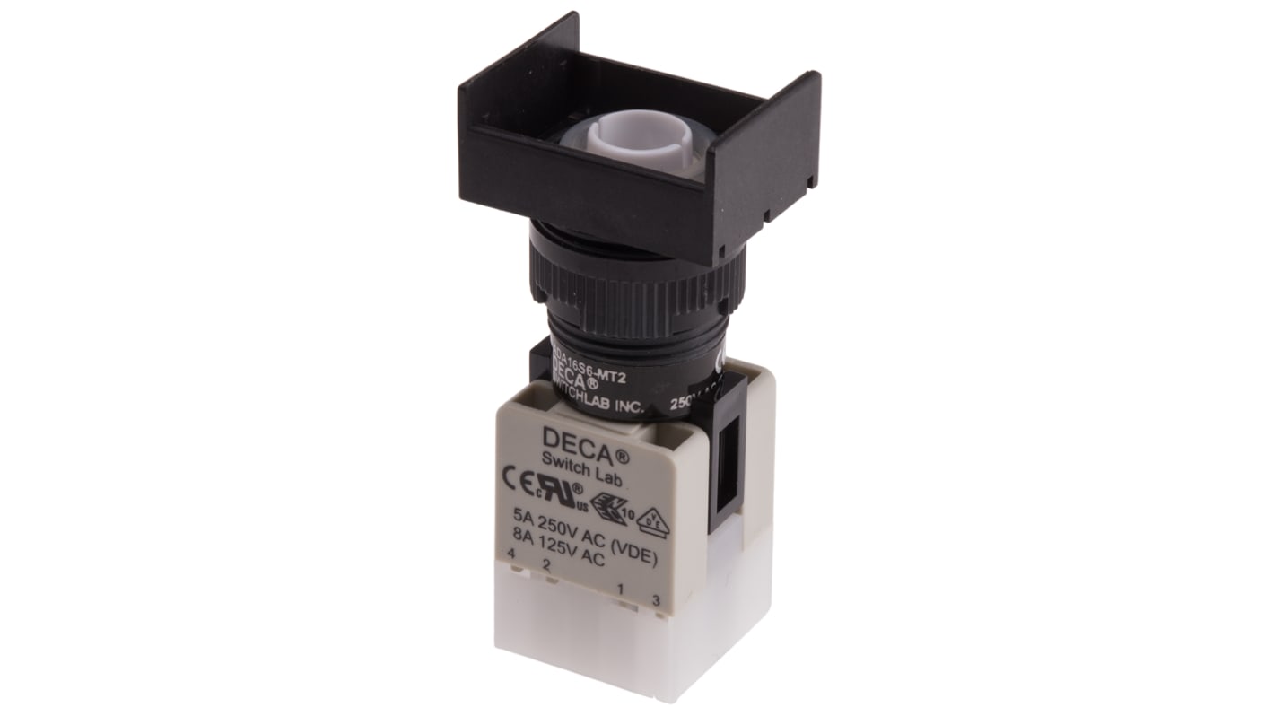 RS PRO Panel Mount Indicator, 250V ac, Faston, Solder Lug Termination, IP65