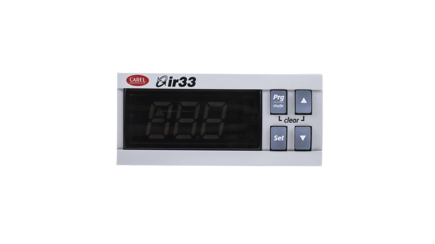 Rs-Online Termoregolatori PID Carel IR33 24 V ca/cc 76.2 x 34.2mm 1 uscita Relè