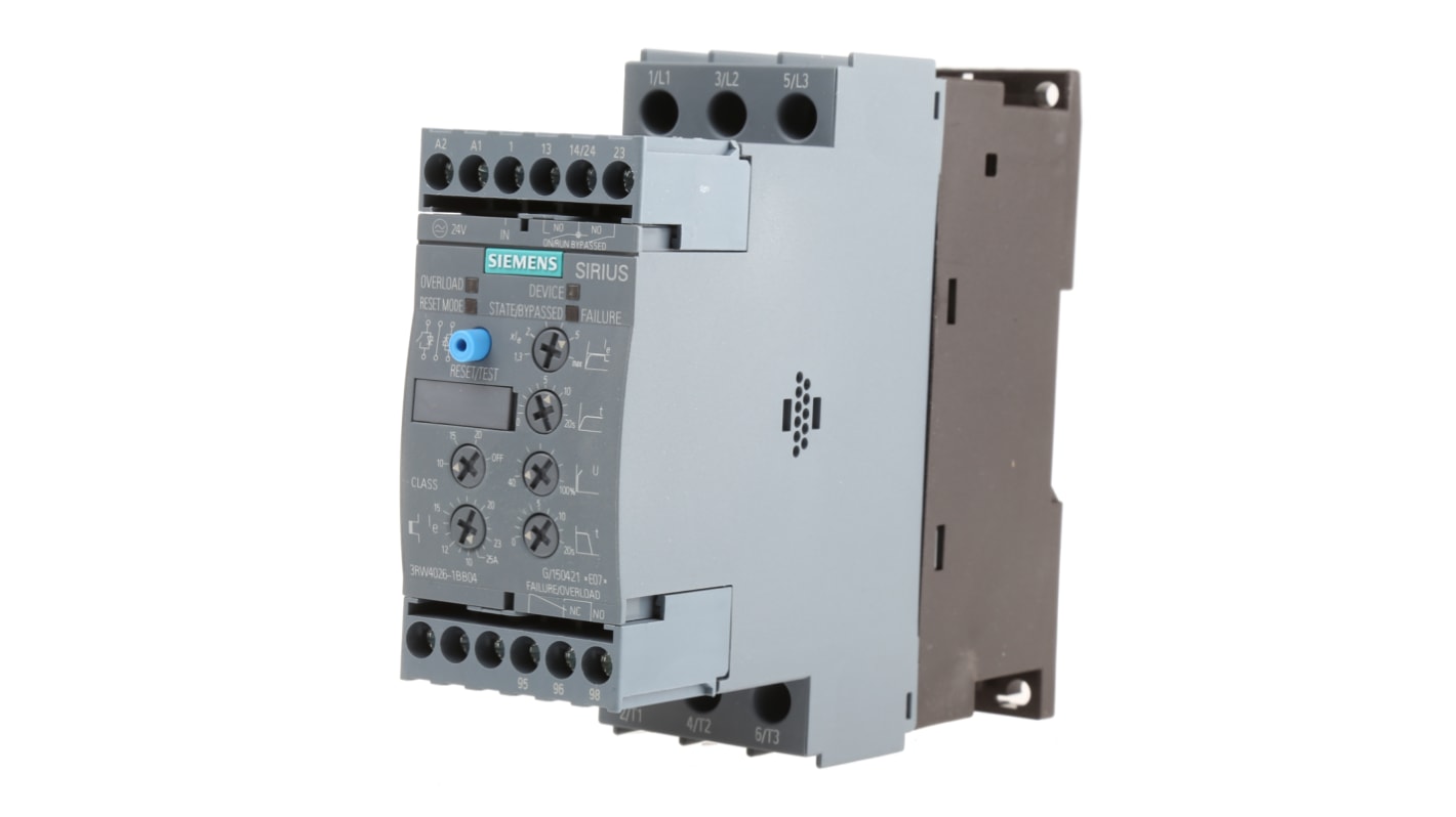 シーメンス ソフトスタータ 3相 400 V ac SIRIUS 3RWシリーズ