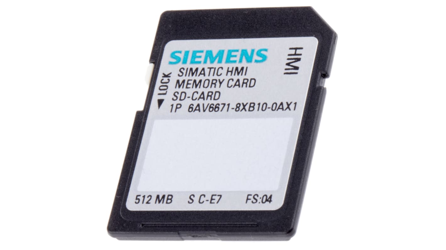 Tarjeta de memoria Siemens para Panel móvil 177, panel móvil 277, panel móvil 377, OP 77, TP/OP 177/277