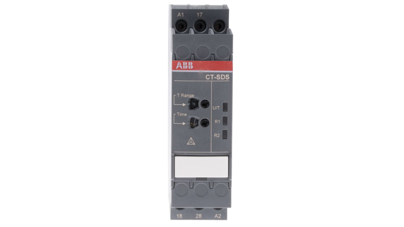 ABB タイマーリレー, 380 → 440V ac, DINレール, スターデルタスイッチ, 1SVR740211R2300 CT-SDS.23P