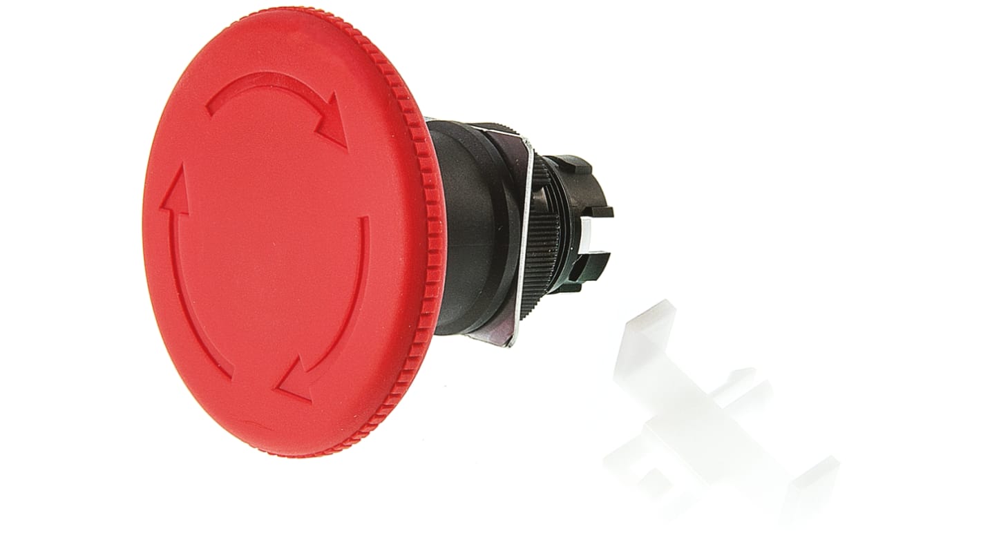 Omron A22E Series, Twist Release, Emergency Stop Push Button Head