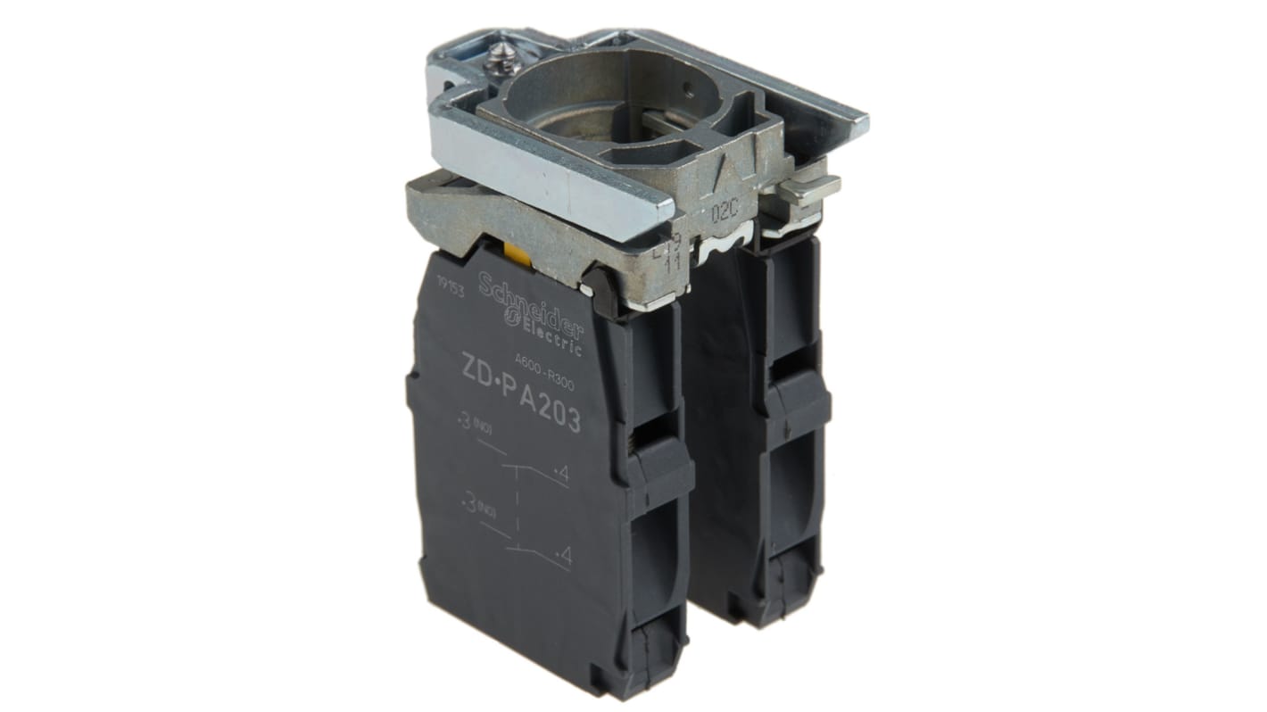 Schneider Electric Harmony XB4 Series Contact Block, 4NO