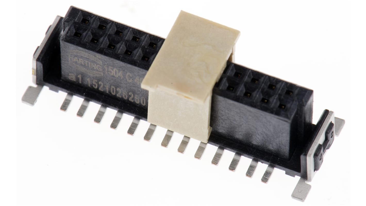 Gniazdo PCB 26 -pinowe 2 -rzędowe raster: 1.27mm typu płytka – płytka Proste SMD